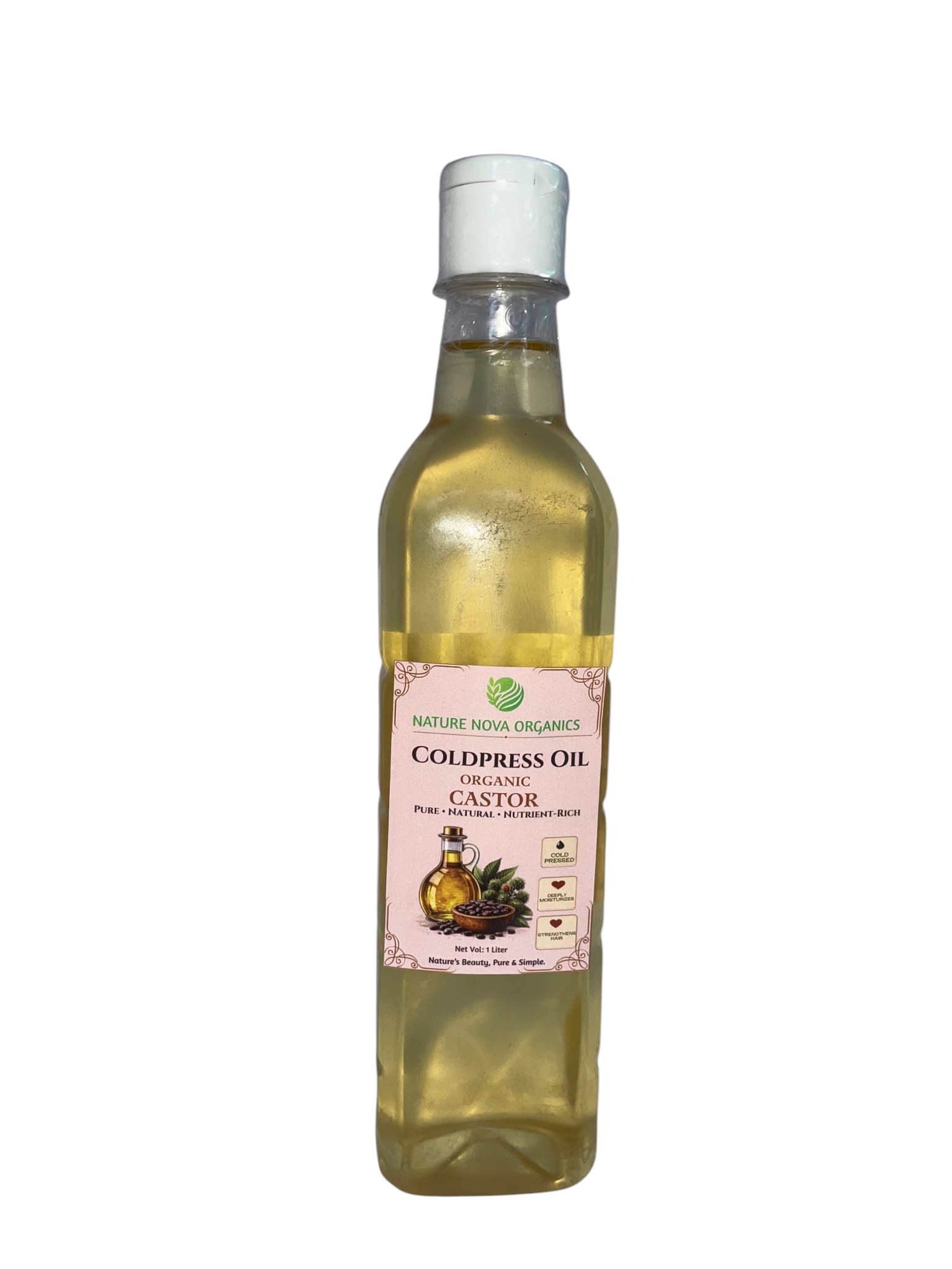 Organic Cold-Pressed Castor Oil