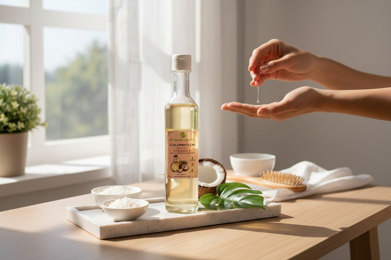 Organic Cold-Pressed Coconut Oil