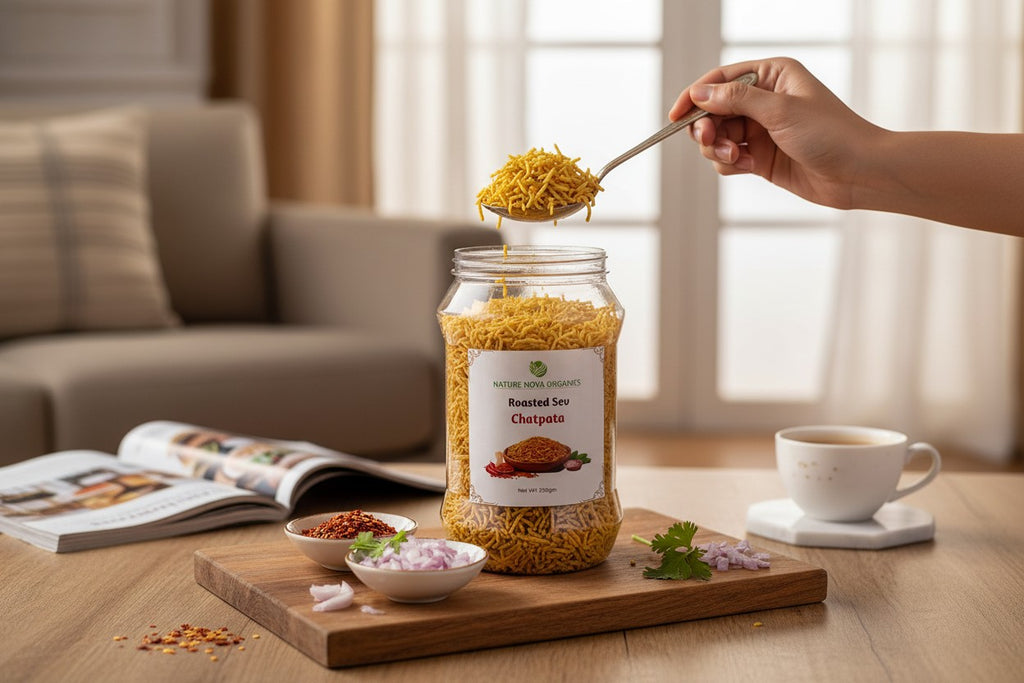 Roasted Besan Sev