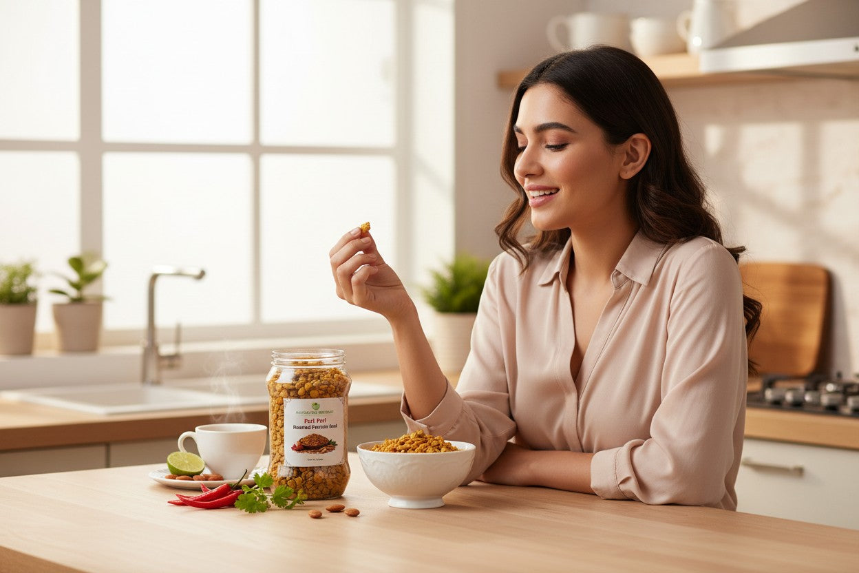Roasted Protein Bhel Peri Peri