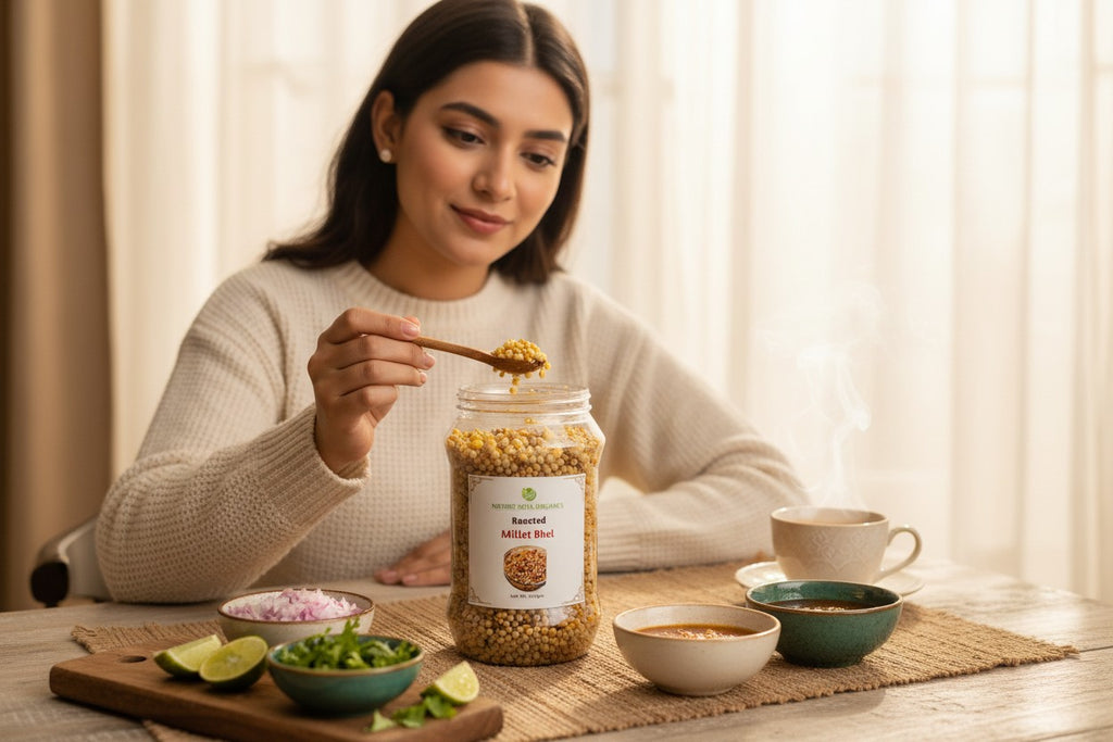 Roasted Millet Bhel Chatpata