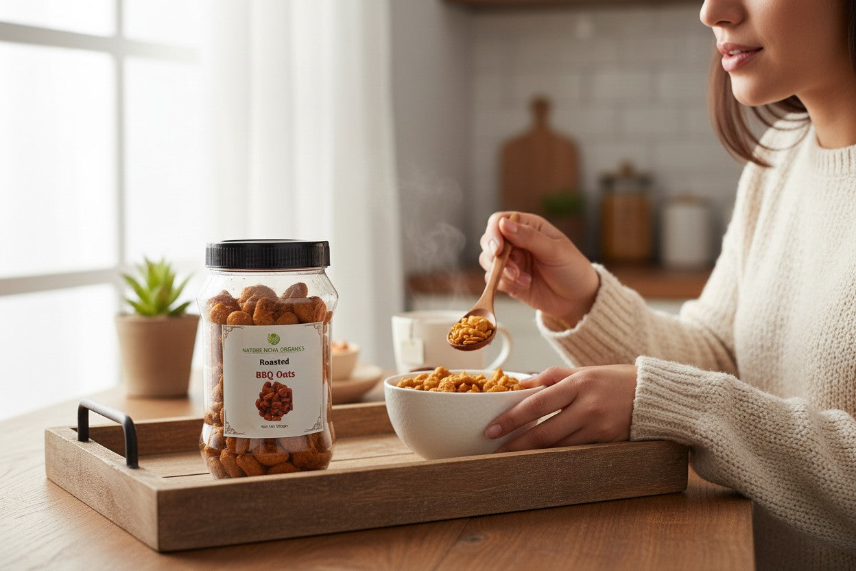 Roasted Oats Puff BBQ