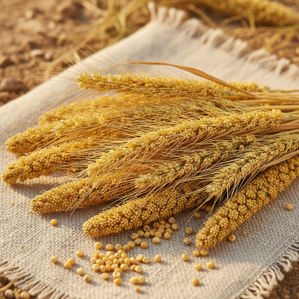 Freshly Ground Foxtail Millet Flour