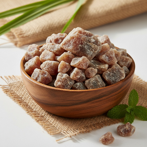 Organic brown mishri rock sugar candy