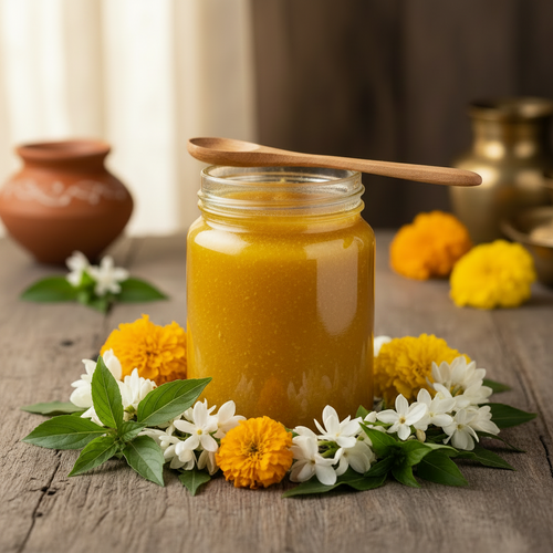 Nature Nova A2 Gir cow ghee Vedic Bilona method jar